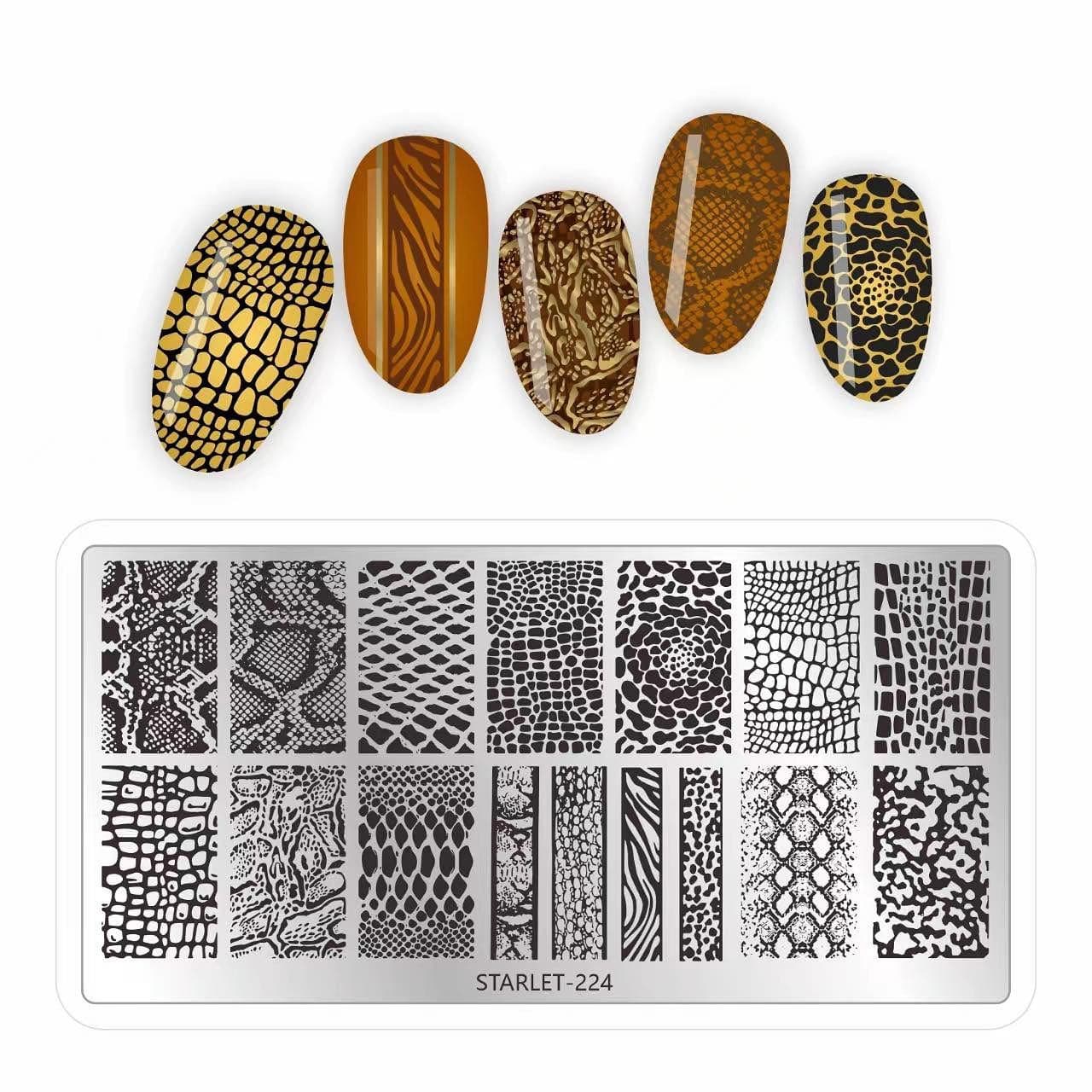 Пластина для стемпінгу Starlet №224