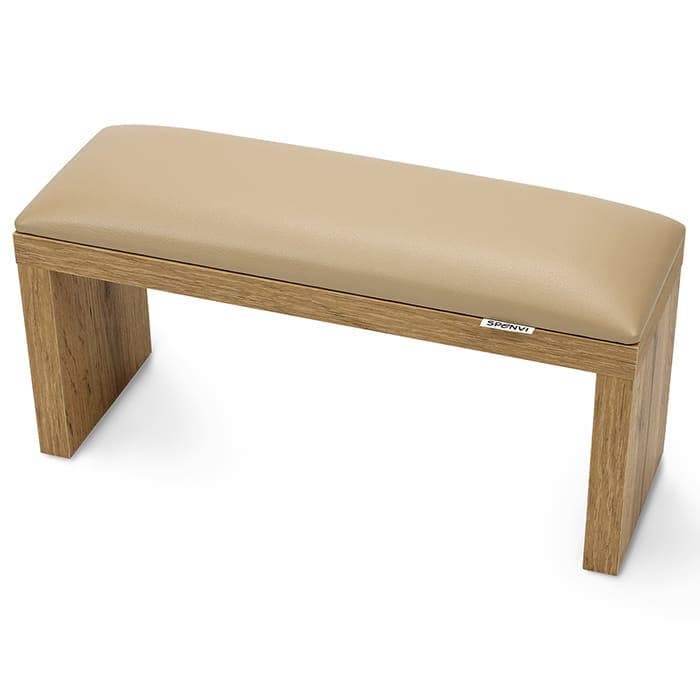 Підставка Spenvi для манікюру на дерев'яних коричневих ніжках Coffee milk — фото 1