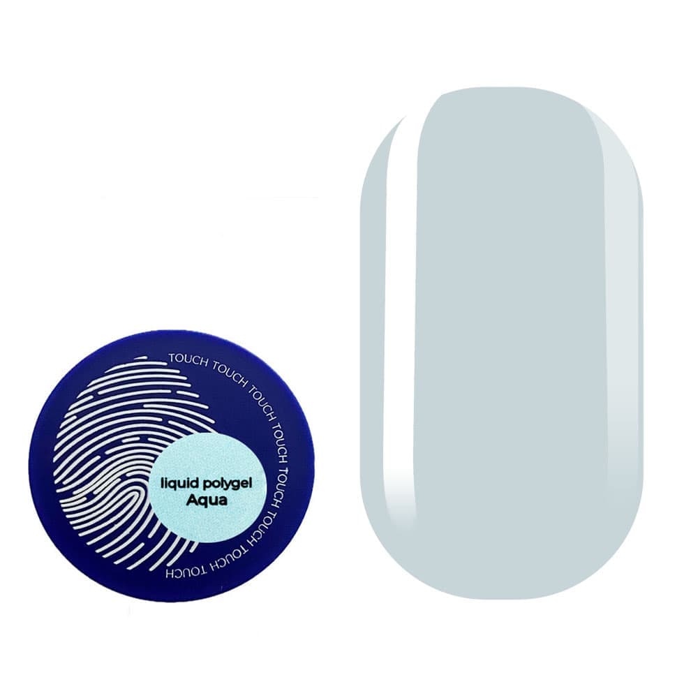 Полігель Touch Neon liquid polygel Aqua, 15 мл