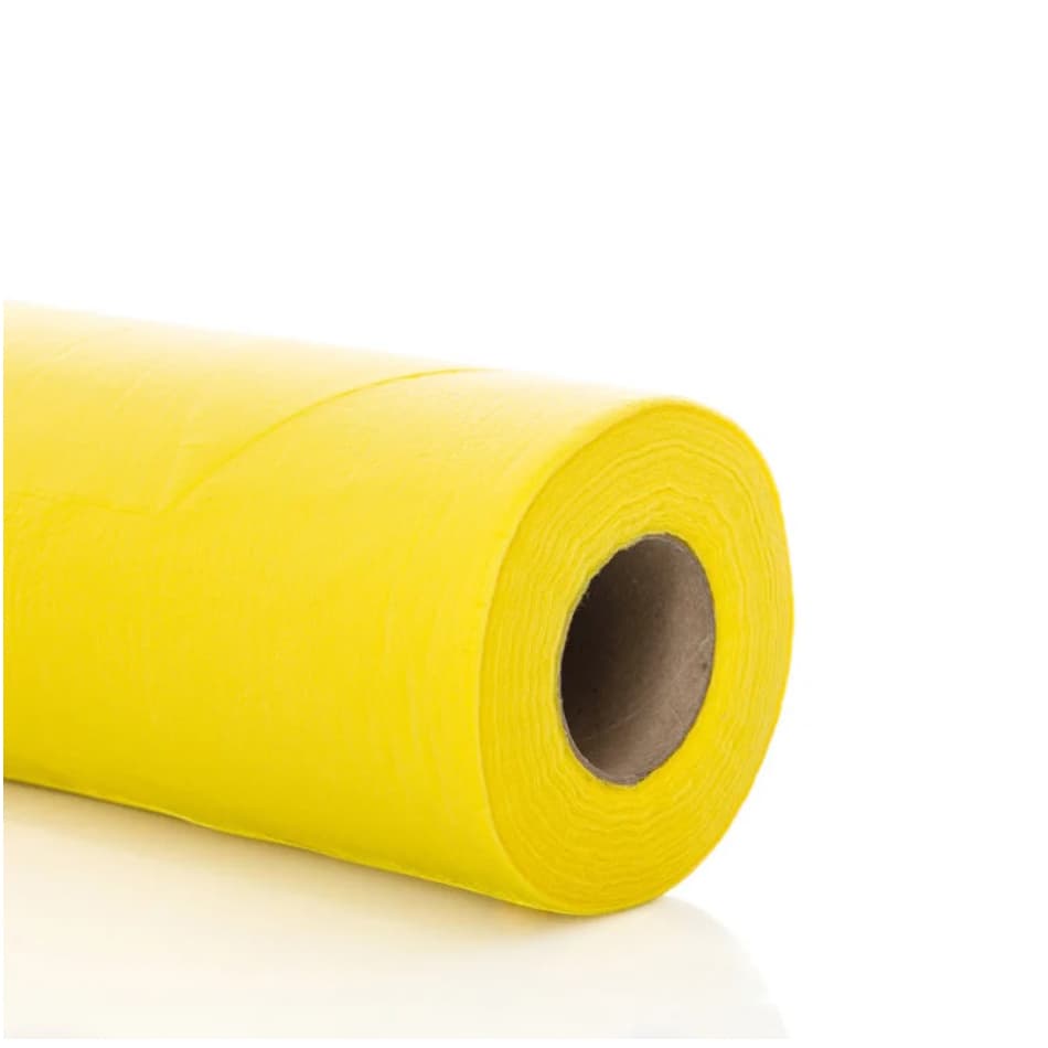 Простирадло одноразове Doily Жовтий 20 г/м2,шир. 0,8\100 м