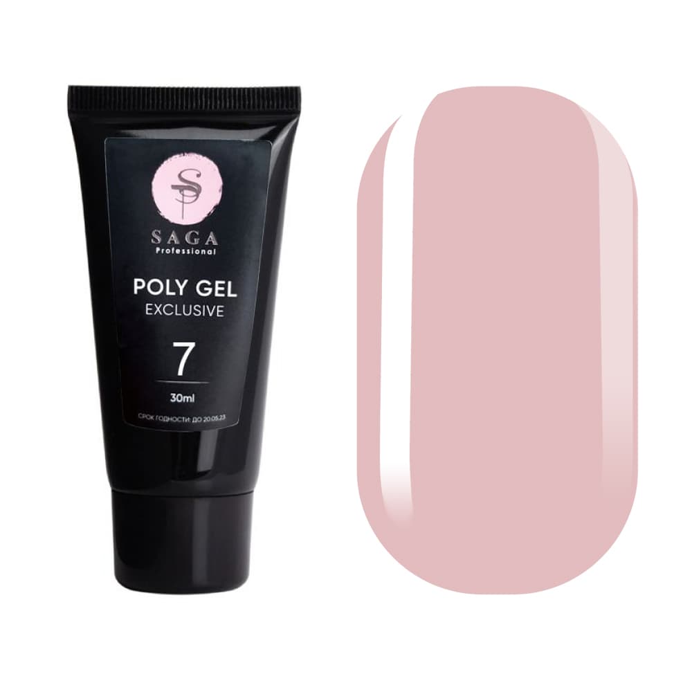 Saga PolyGel exclusive №7, 30 мл — фото 1
