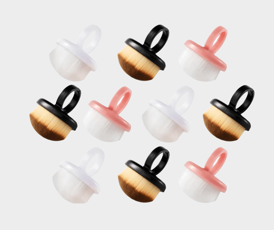 Щетка на палец для удаления пыли (цвет в ассортименте), 10 шт — фото 1