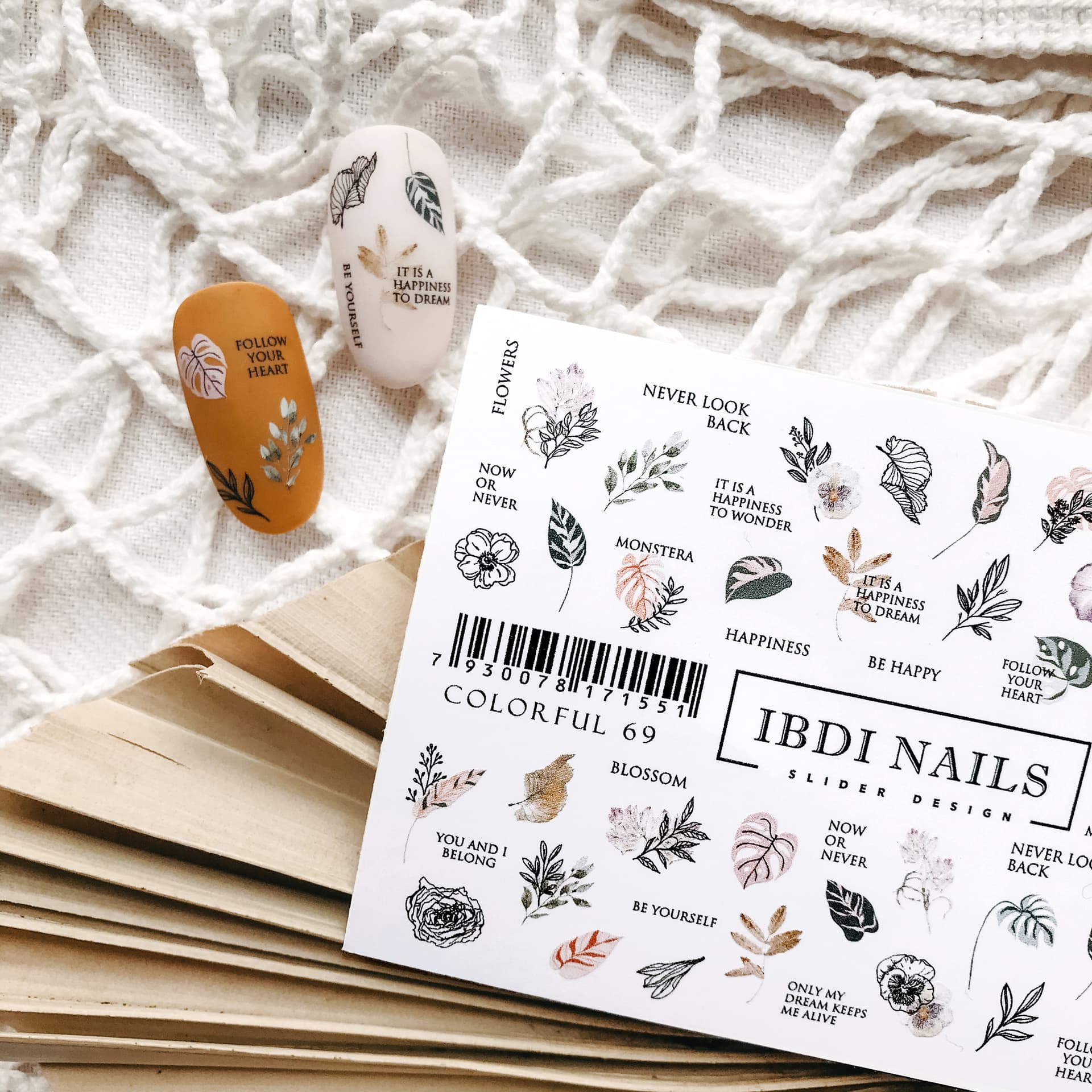 Слайдер-дизайн IBDI NAILS COLORFUL №069