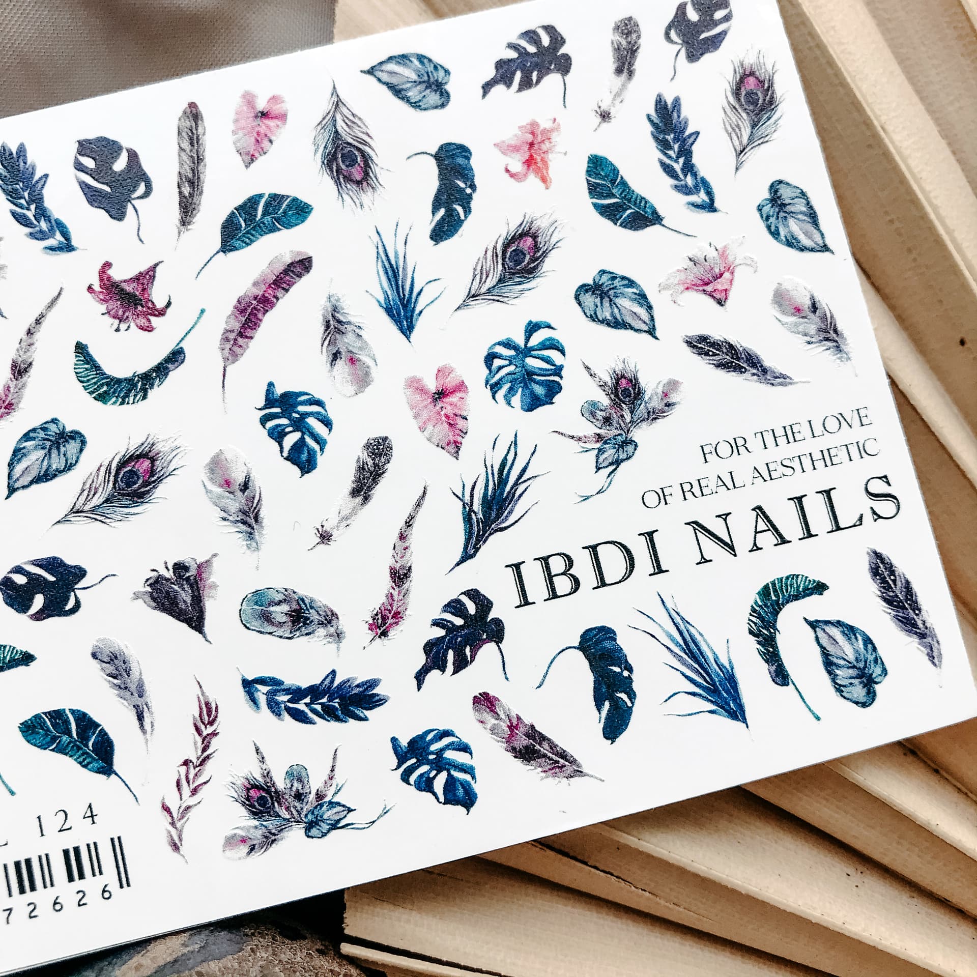 Слайдер-дизайн IBDI NAILS COLORFUL №124