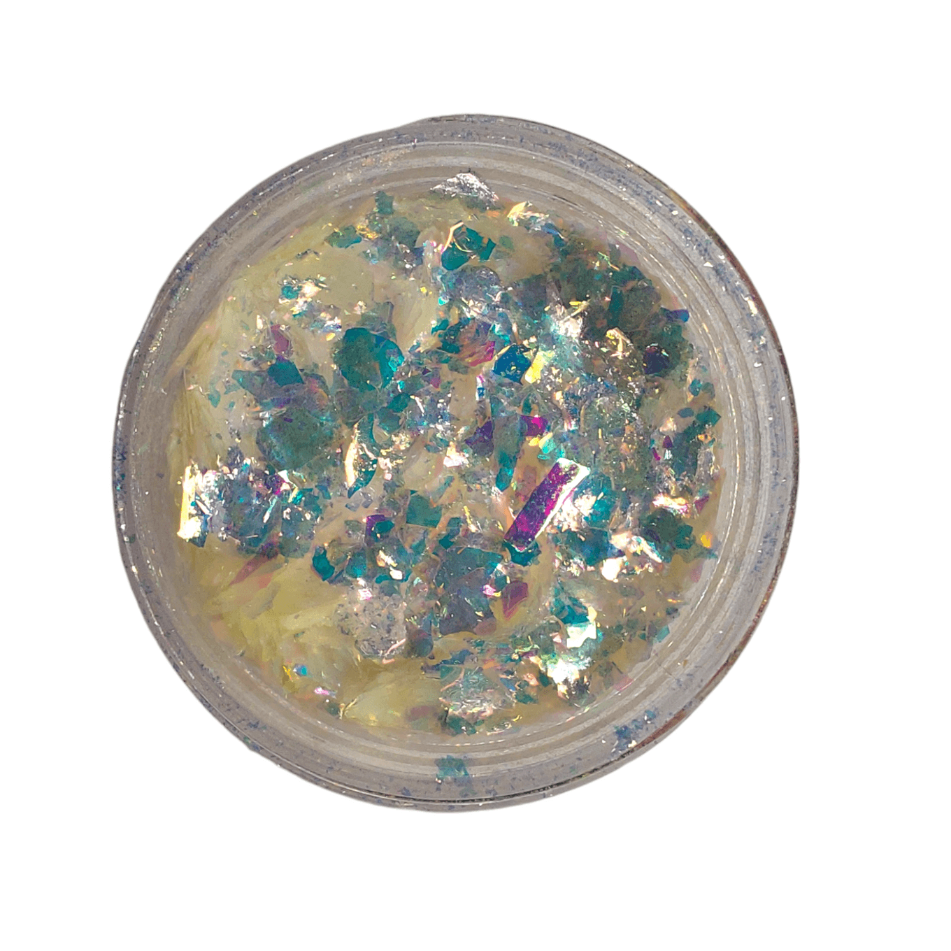 Слюда з пластівцями юккі Бризки шампанського, 3 г — фото 1