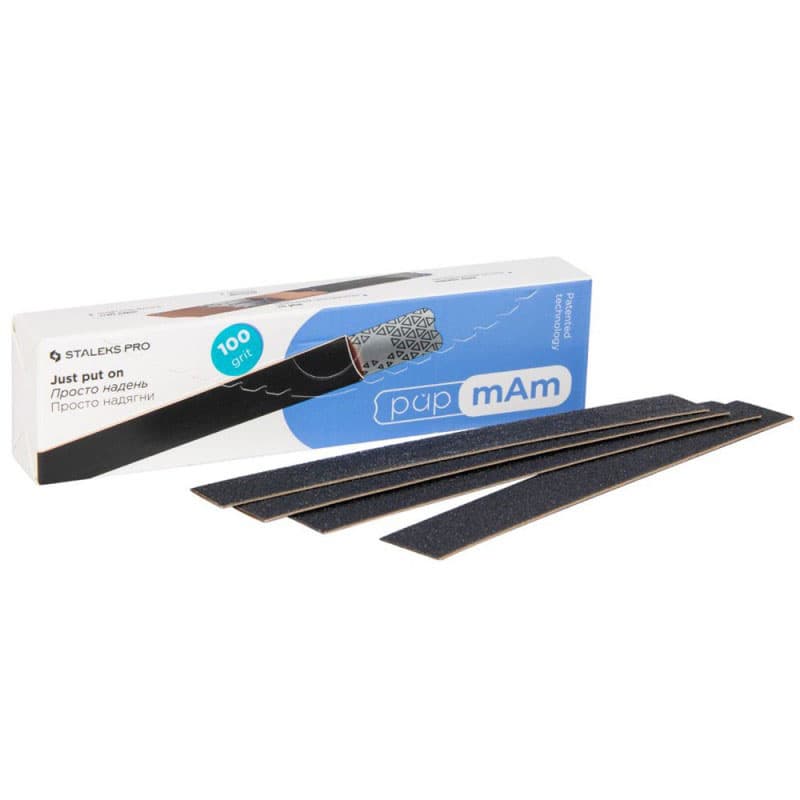 Staleks змінний файли чохли для пилки прямий Expert 22/100 гритт, 50 шт