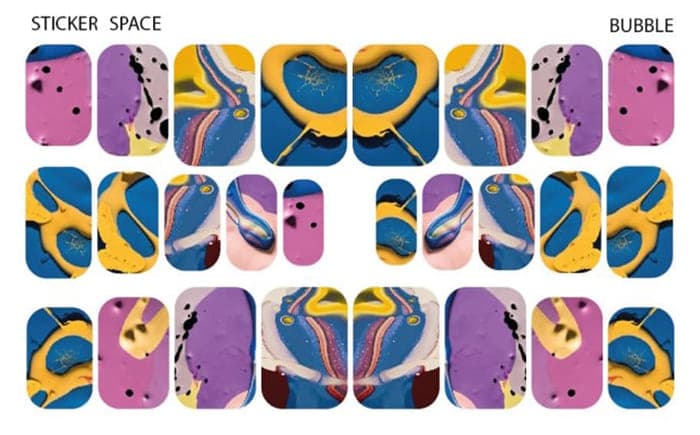 Стікери Stickersspace на липкій основі Bubble
