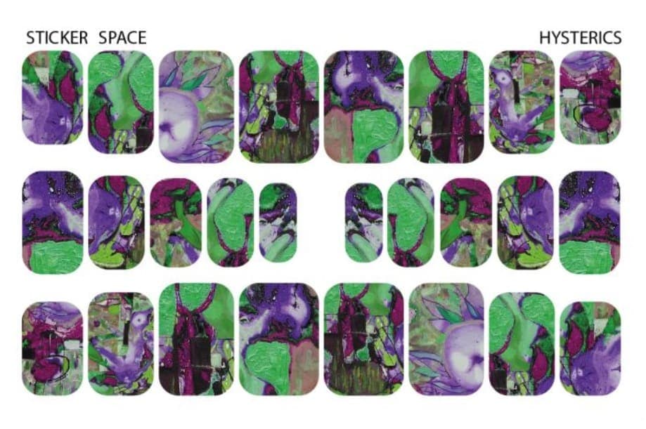 Стікери Stickersspace на липкій основі Hysterics