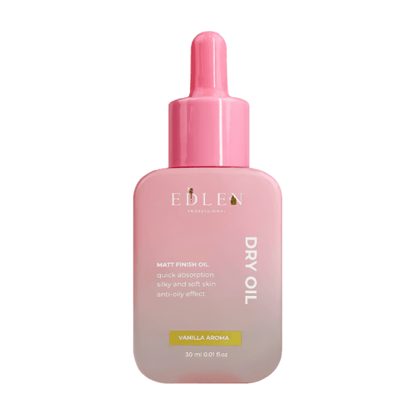 Сухое масло для кутикулы Edlen Cuticle oil, vanilla aroma, 30 мл