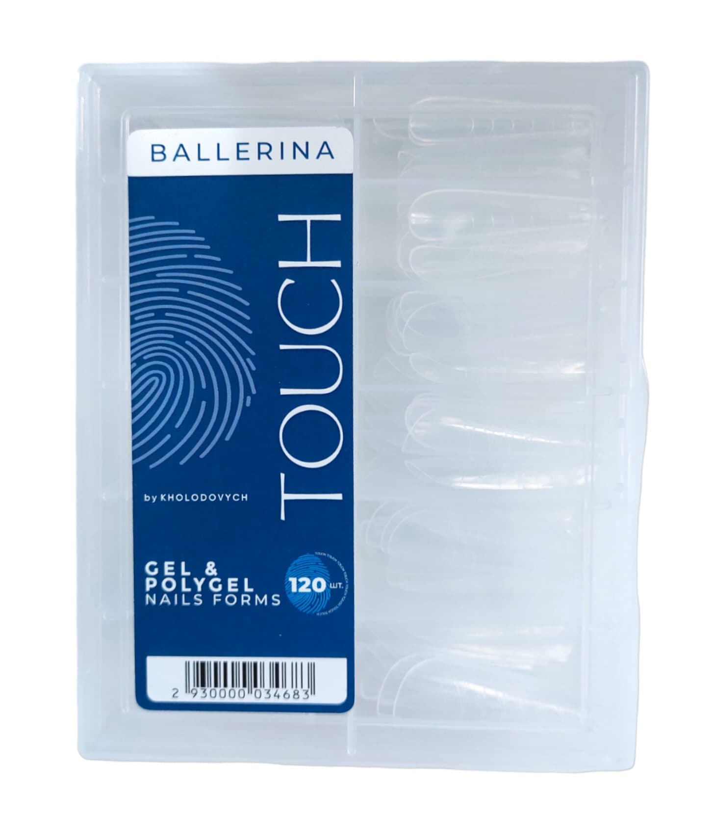 Типси для нарощування Touch Ballerina, 120 шт