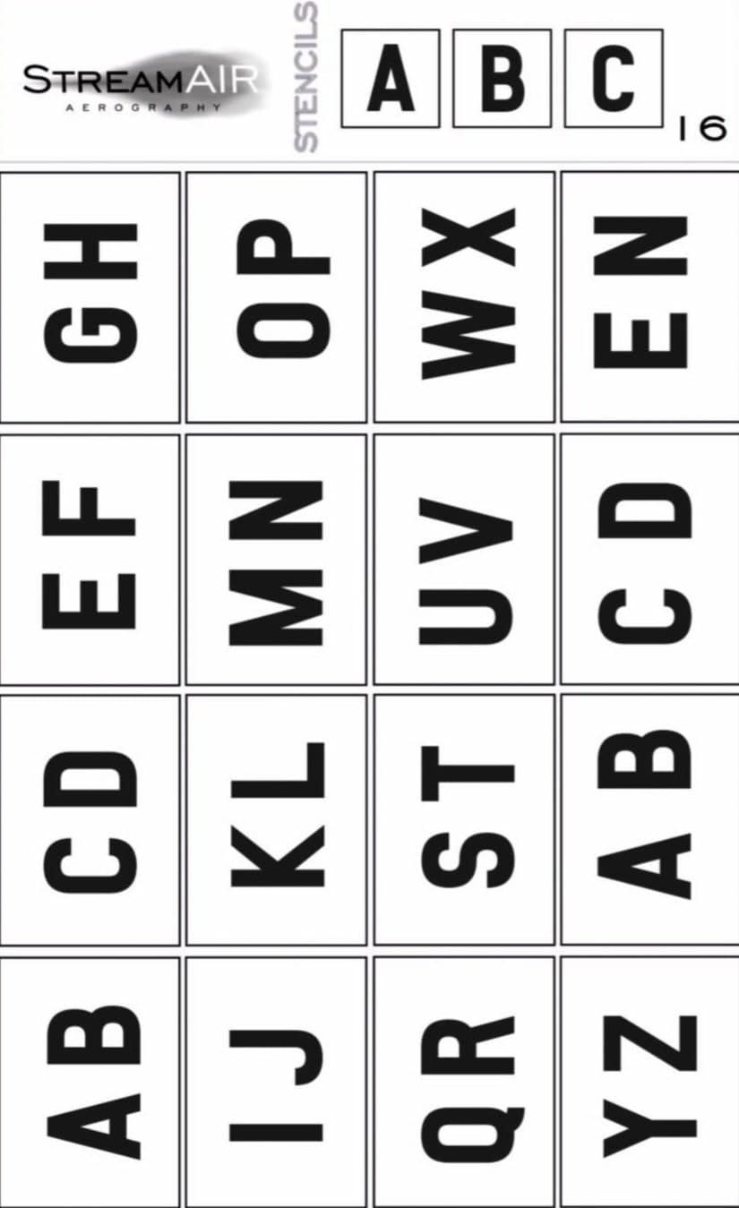 Трафарет для аерографії №16 — фото 1
