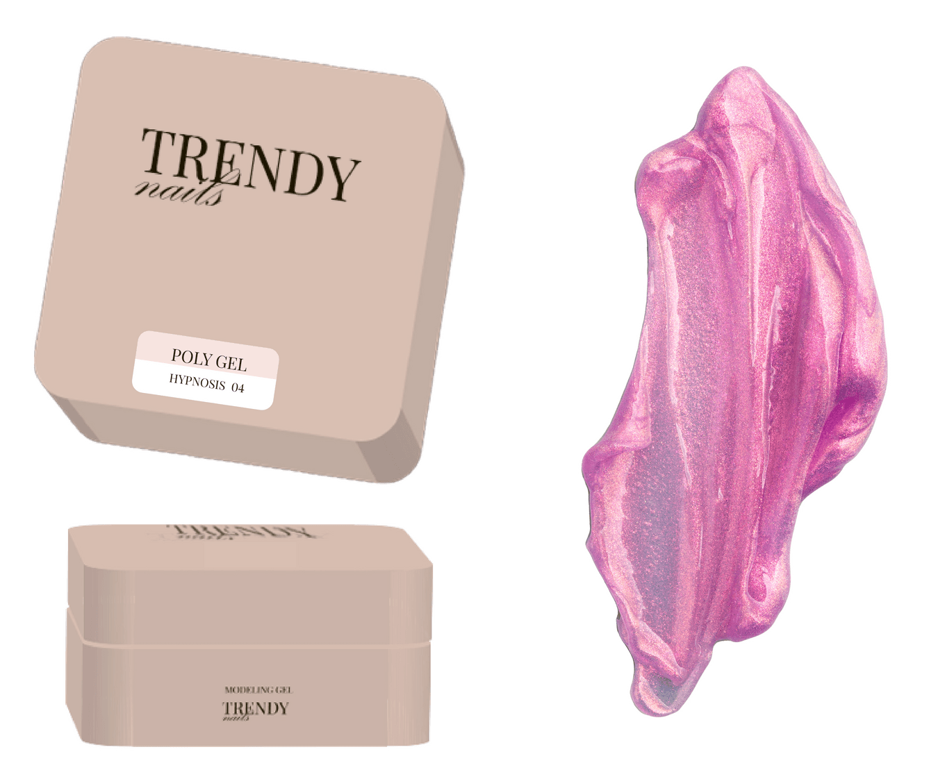 Trendy Nails PolyGel Hypnosis № 4, 15 мл