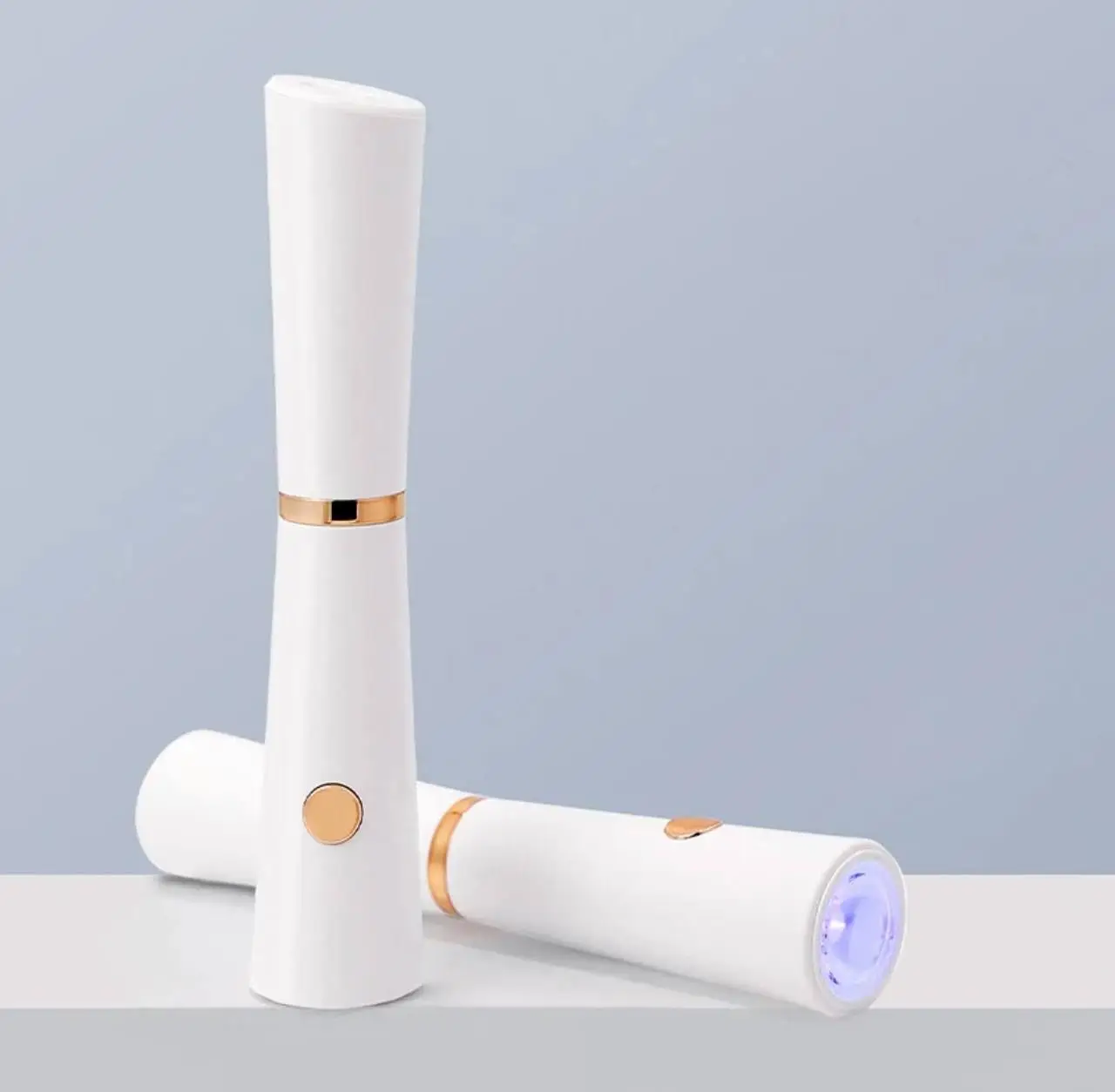 Ультрафіолетовий LED ліхтарик Designer, з кварцовими діодами, з акумулятором