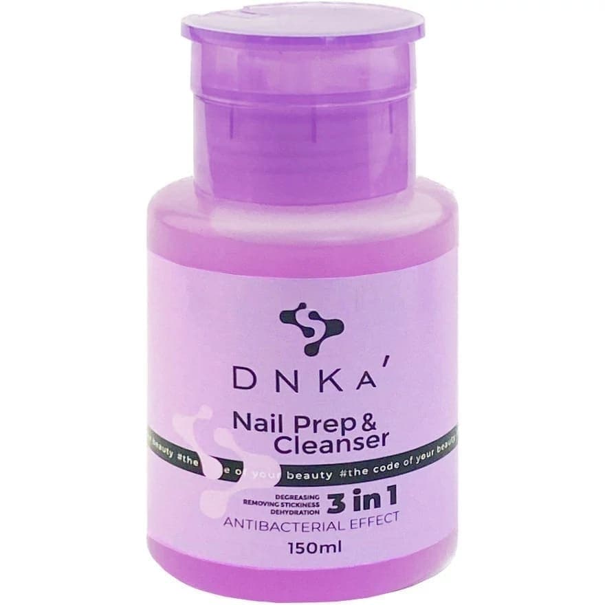 Універсальний засіб DNKa 3в1 Nail Prep & Cleanser, 150 мл