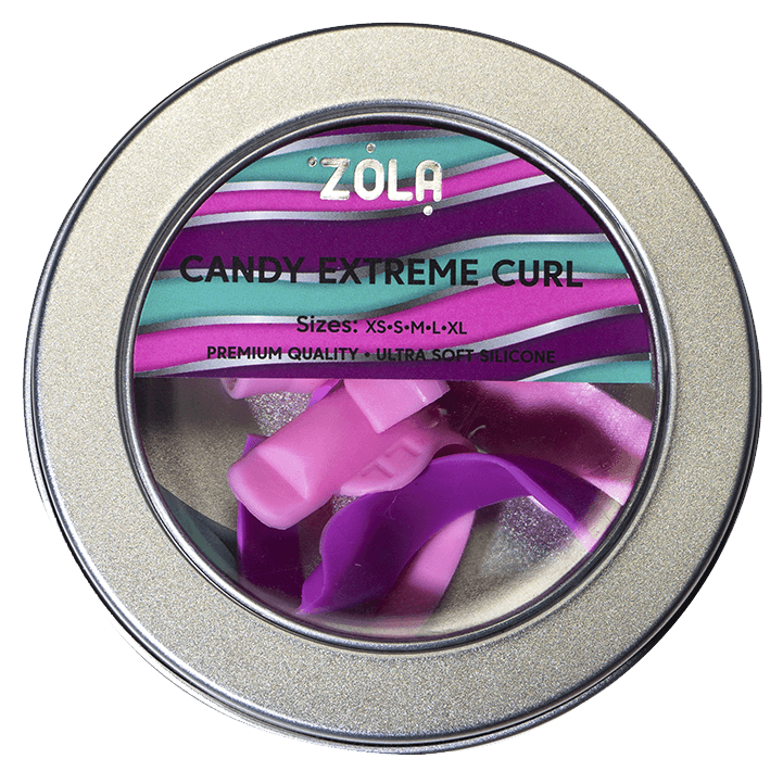 Валики для ламінування ZOLA, Candy Extreme Curl (S, M, L, XL, LL)