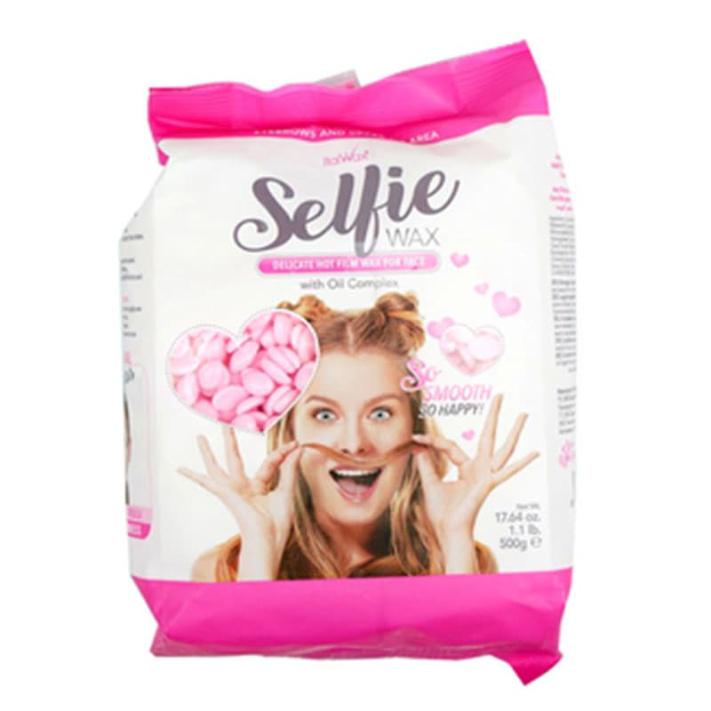 Віск в гранулах для депіляції обличчя ItalWax «Селфі», 500 г — фото 1