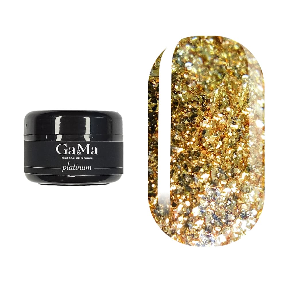 Рідка фольга Ga&Ma Classic gold, 5 г — фото 1