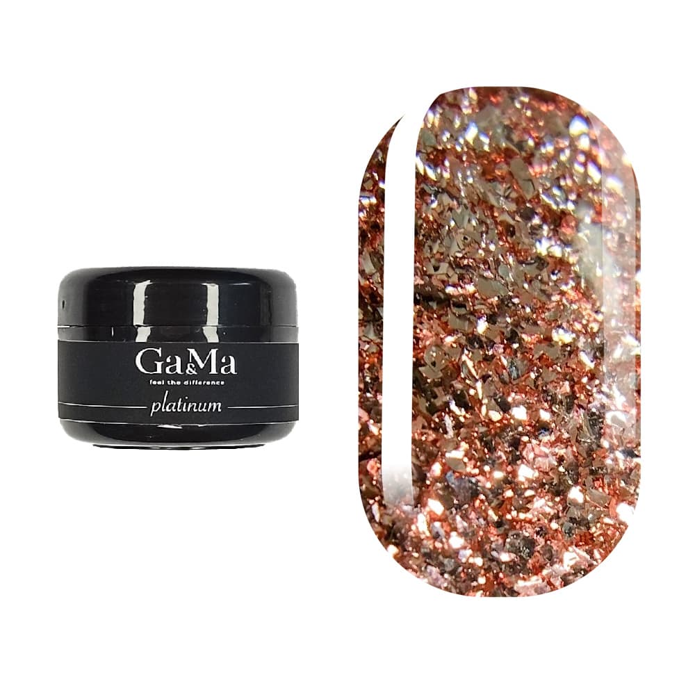 Рідка фольга Ga&Ma Rose Gold, 5 г — фото 1