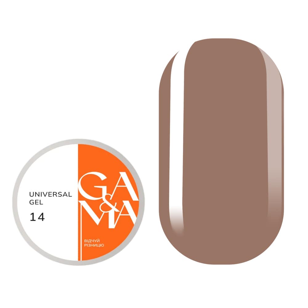 Рідкий гель Ga&Ma Universal gel №14, 30 мл — фото 1