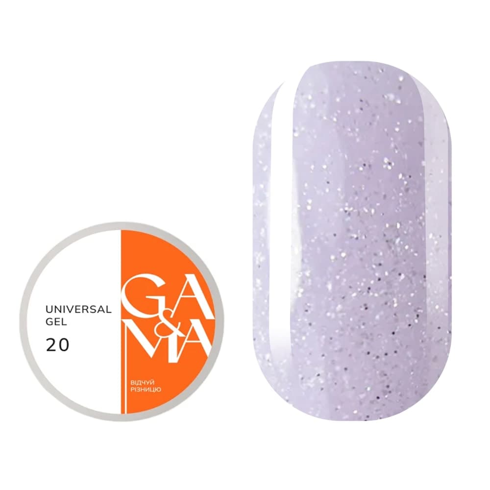 Рідкий гель Ga&Ma Universal gel №20, 30 мл — фото 1