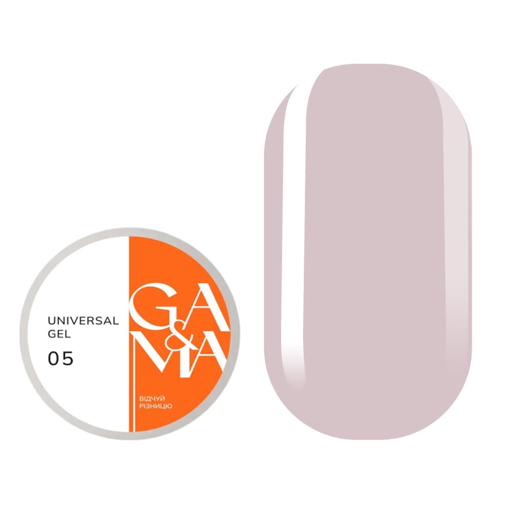 Рідкий гель Ga&Ma Universal gel №5, 15 мл — фото 1
