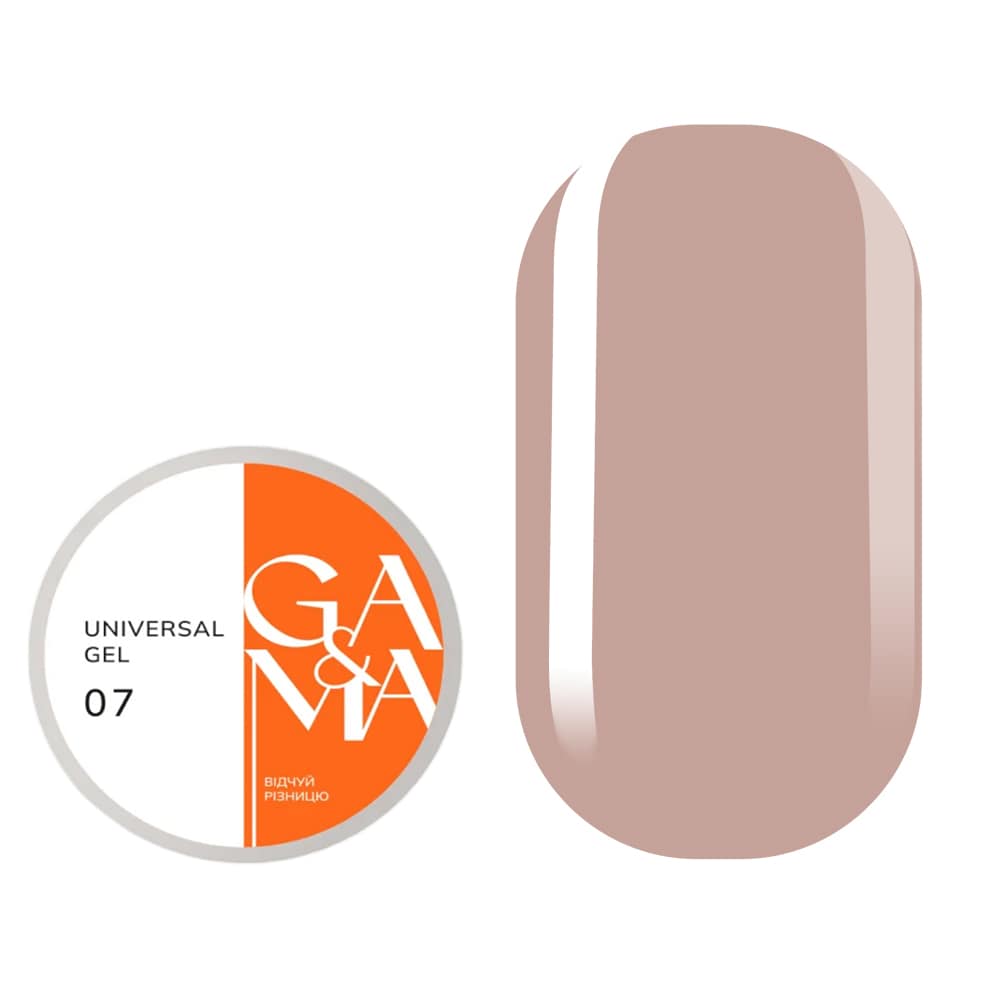 Рідкий гель Ga&Ma Universal gel №7, 15 мл — фото 1