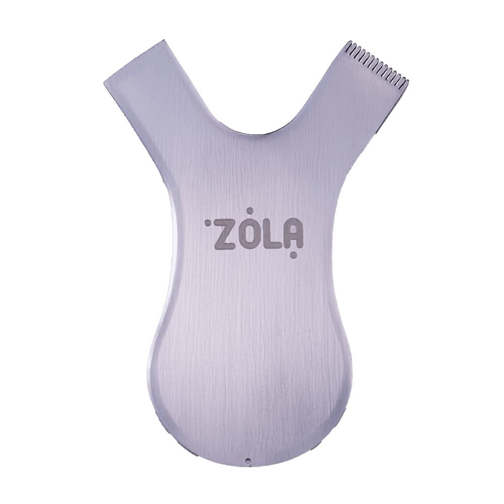 ZOLA Аплікатор-гребінець металевий - срібний Comb Applicator — фото 1