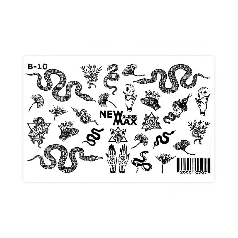 Слайдер Дизайн New MAX B-10 Black — фото 1