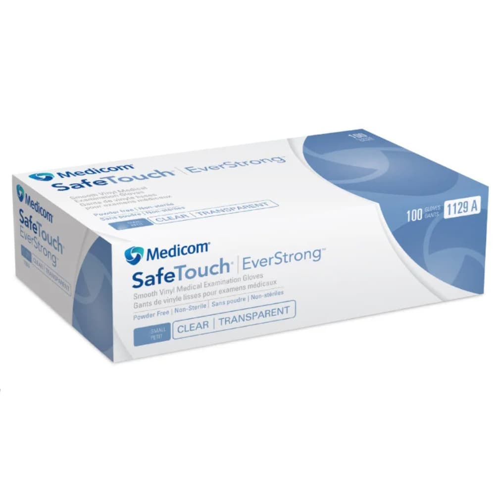 Перчатки нитрил Medicom голубые,100 шт — фото 1