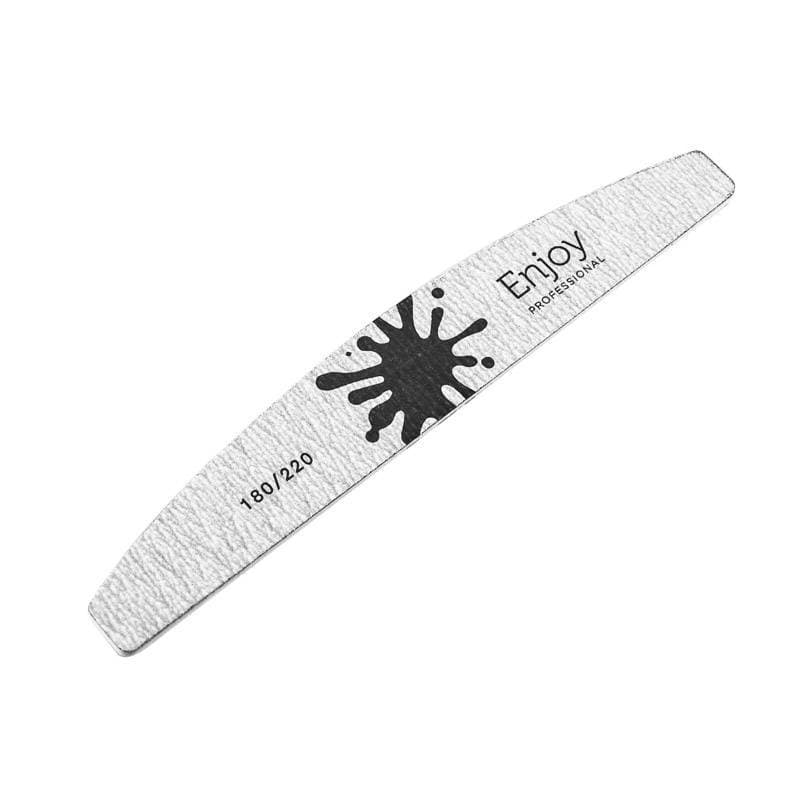 Пилочка для ногтей Enjoy 180/220 (ZF303), месяц — фото 1