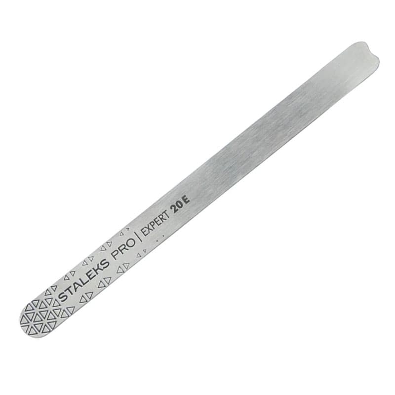 Металева пилочка, основа пряма, вузька Staleks Expert 20Е
— фото 1