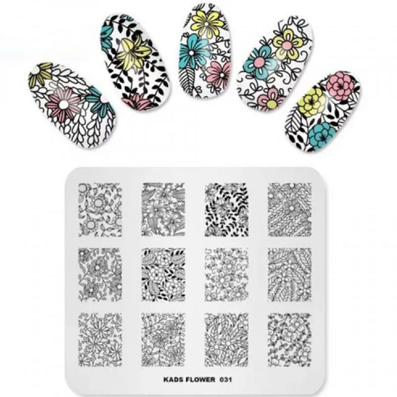 Пластина для стемпінгу Kads - 031 — фото 1