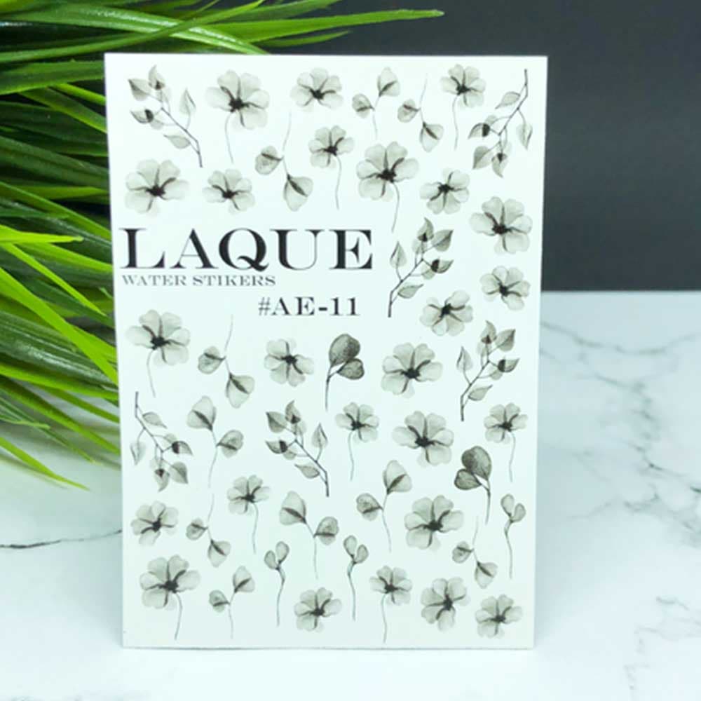 LAQUE слайдер дизайн с эффектом аэрографии AE-11 (черный) — фото 1