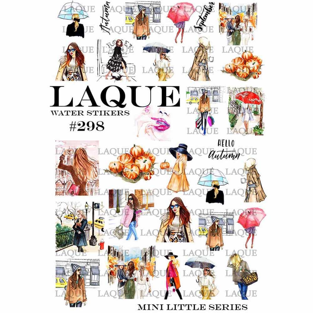 LAQUE слайдер дизайн для ногтей №298 (стиль) — фото 1