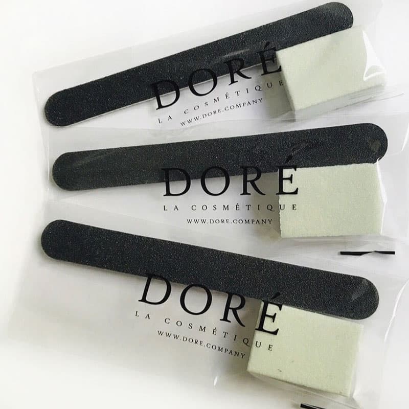 Одноразовий набір Dore пилочка+баф 120/120 — фото 1