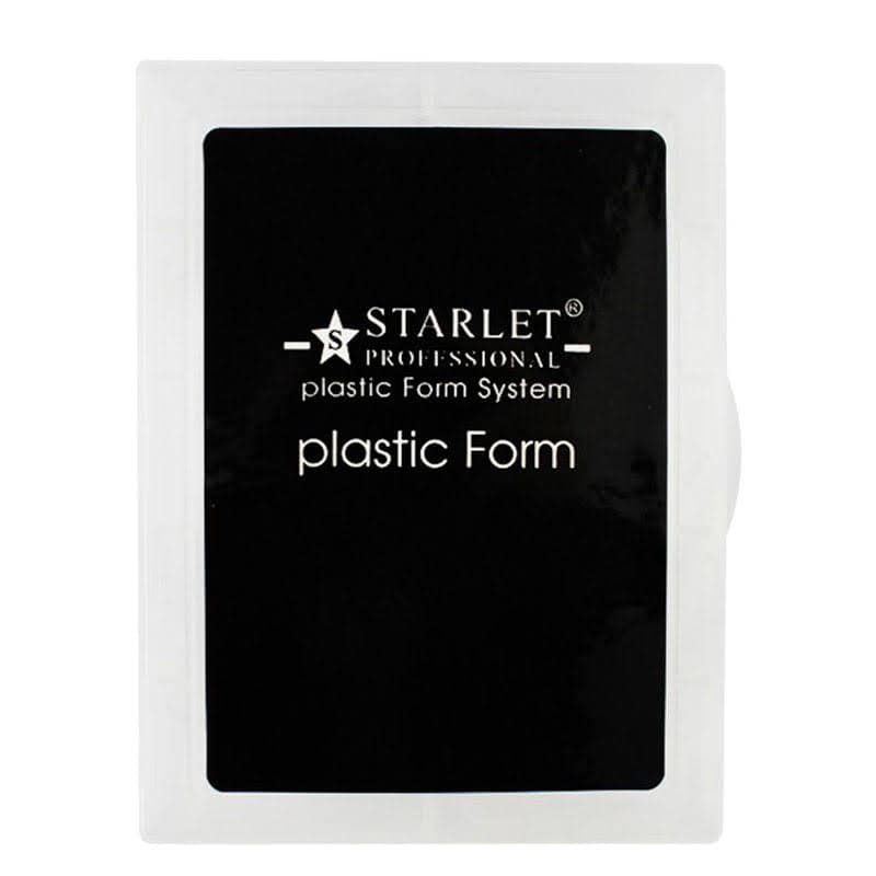 Верхні форми для нарощування нігтів Starlet Professional із розміткою, прозорі, 120 шт — фото 1