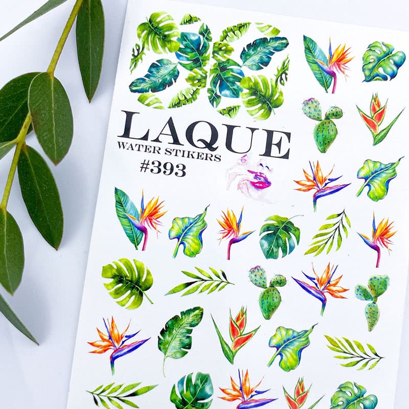 LAQUE слайдер дизайн для ногтей №393 — фото 1