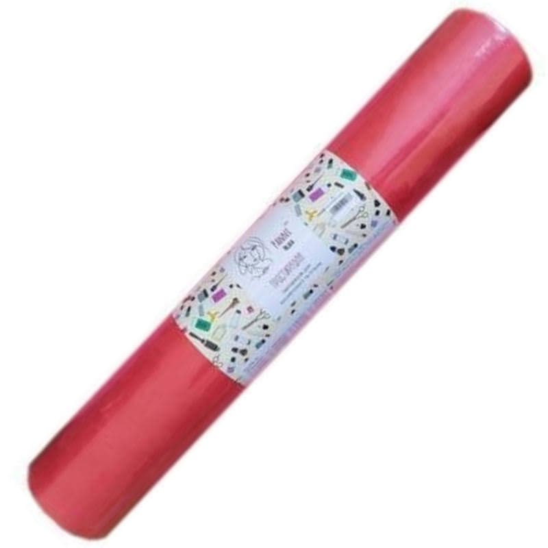 Простирадло одноразове Doily Червоне 20 г/м2,шир. 0,6\100 м — фото 1