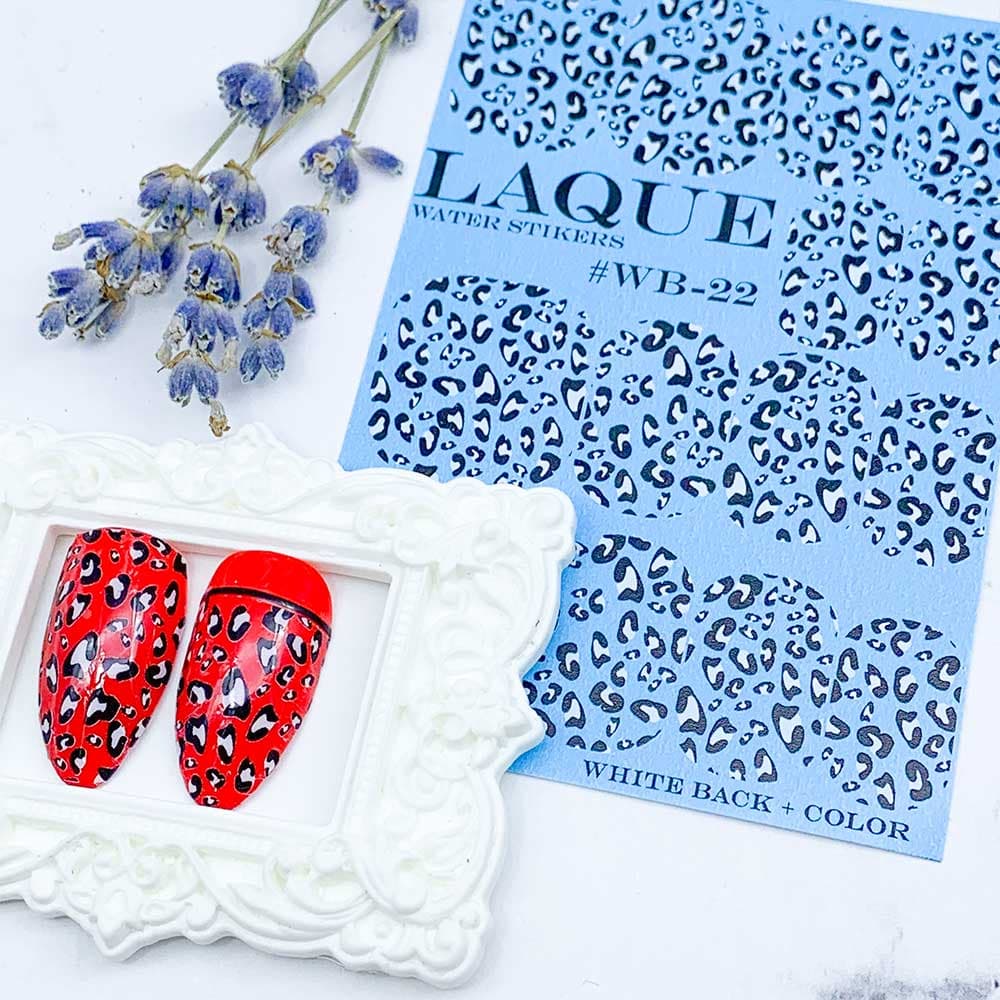 LAQUE слайдер дизайн для нігтів WB-22 (візерунки) — фото 1