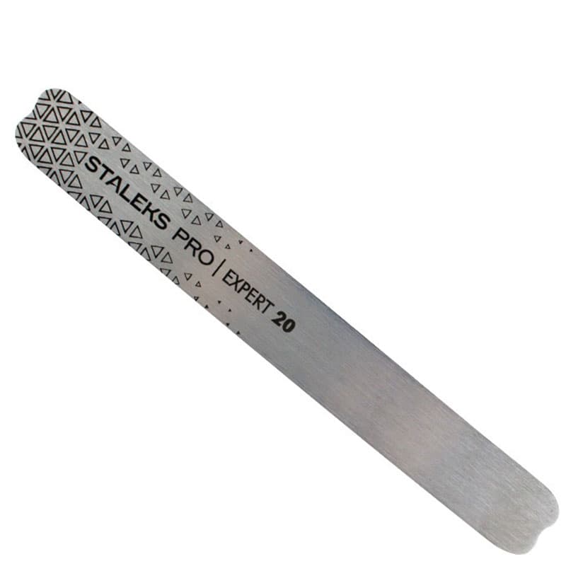 Staleks Основа металлическая прямая Expert 20 в комплекте со сменным файлом — фото 1