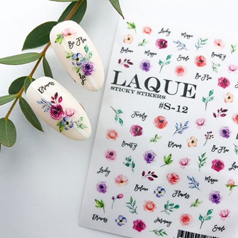 LAQUE слайдер дизайн для ногтей №S-12 — фото 1