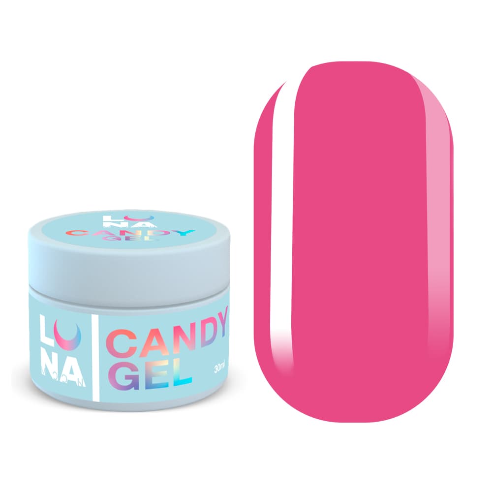 LUNA Candy gel 11, камуфлюючий гель, маджента, 30 мл — фото 1