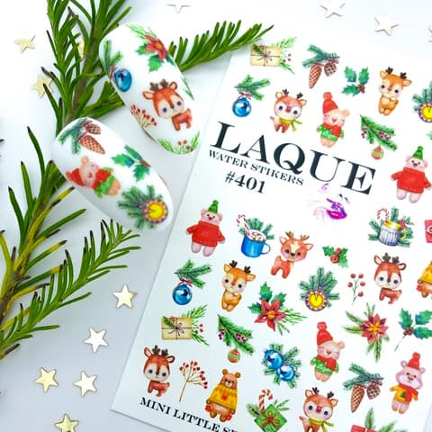 LAQUE слайдер-дизайн для ногтей № 401 — фото 1