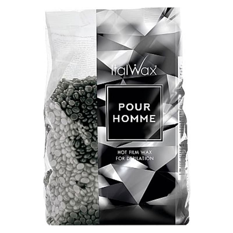 Віск в гранулах ItalWax «SILVER» (для чоловіків), 1кг — фото 1