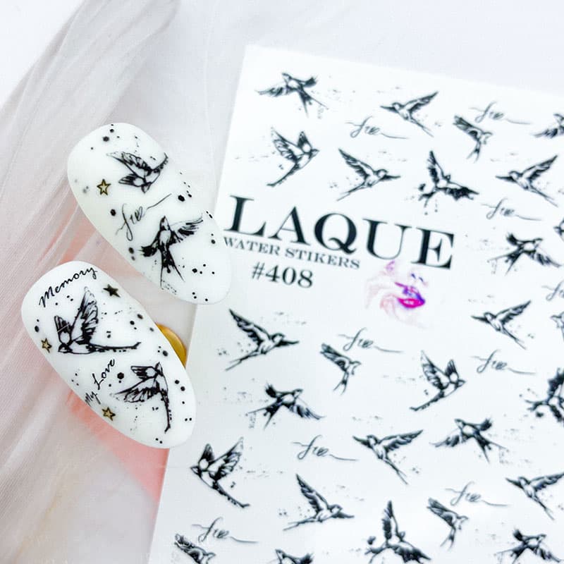 LAQUE слайдер дизайн для нігтів № 408 — фото 1