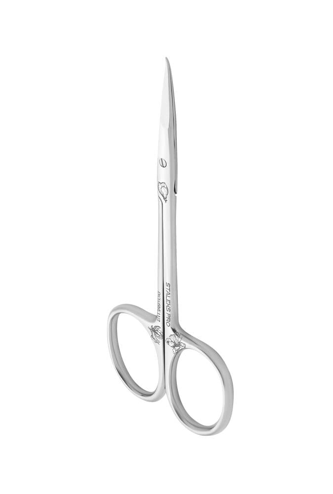 Staleks профессиональные ножницы для кутикулы Exclusive 11/2 магнолия — фото 1