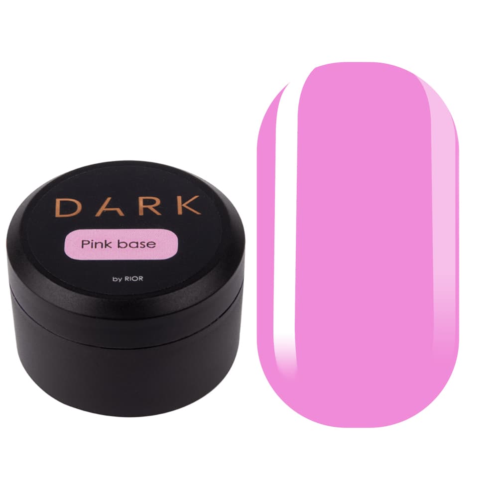 DARK Cover Base Pink, 15 мл, без пензлика — фото 1
