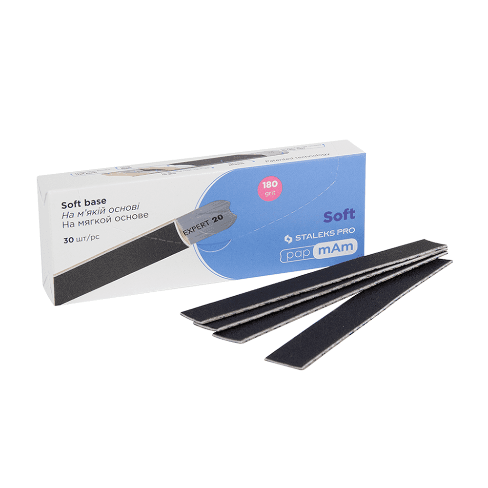 Змінні файли papmAm для пилки прямої (на м'якій основі) EXPERT 20 180 грит, 30 шт — фото 1