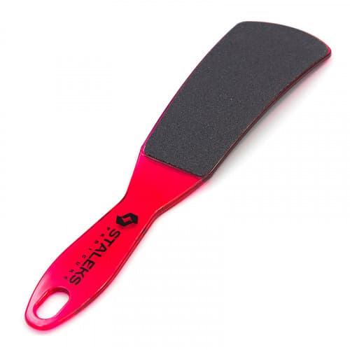 Терка для стоп пластиковая изогнутая Staleks EXPERT 11 Type 2 (80/120) — фото 1