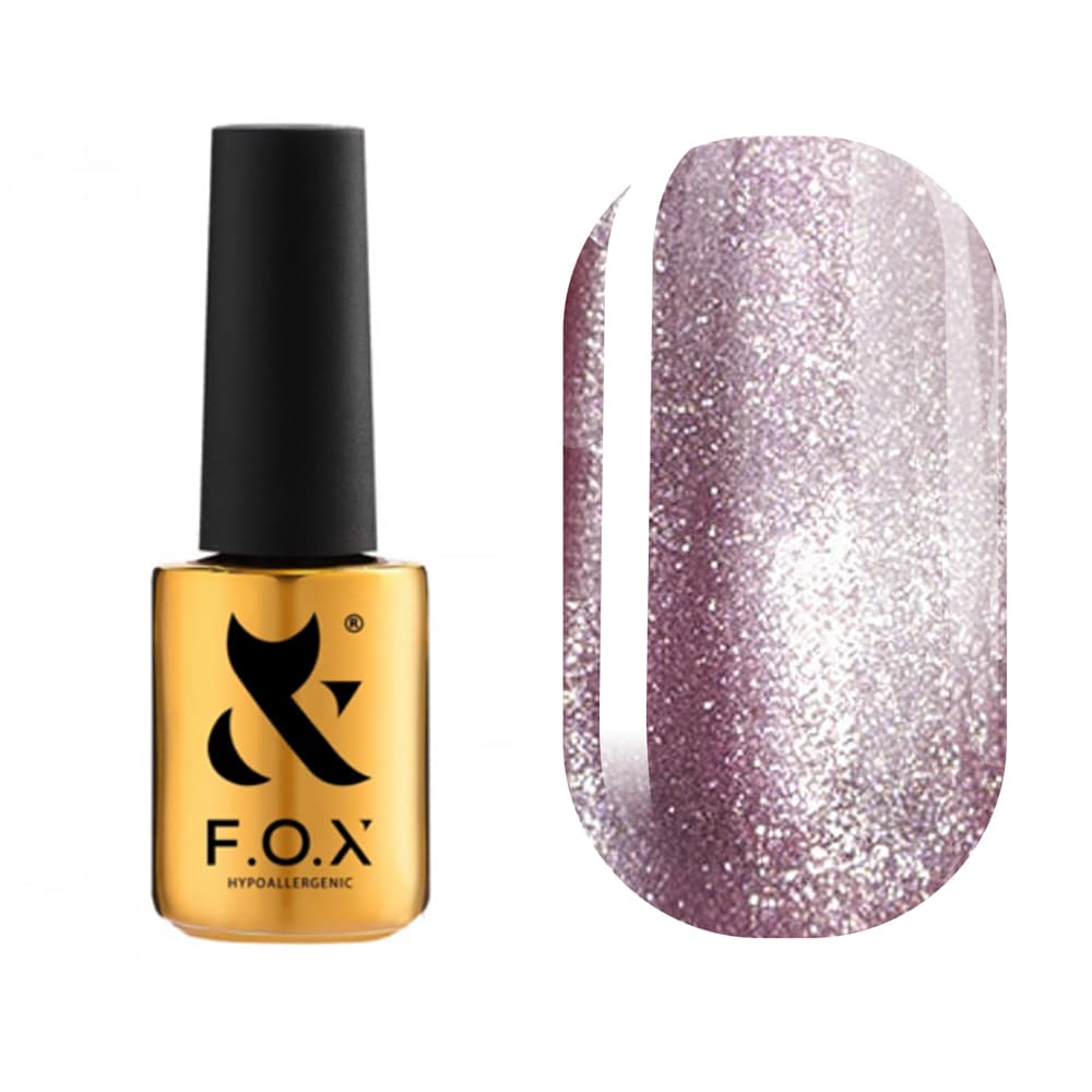 F.O.X base Cat Eye №002 (светло-розовый), 7 ml — фото 1